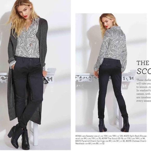 CAbi Tops - Cabi Printed Loose Button Down Blouse